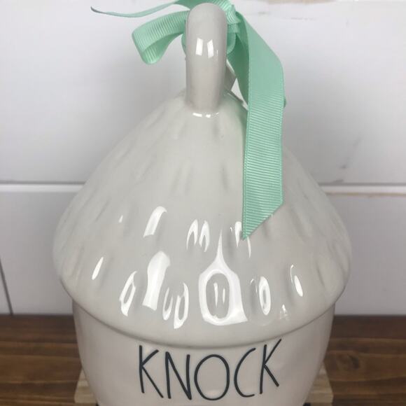 Rae Dunn Knock Tiki Hut Birdhouses NEW - Picture 3 of 3